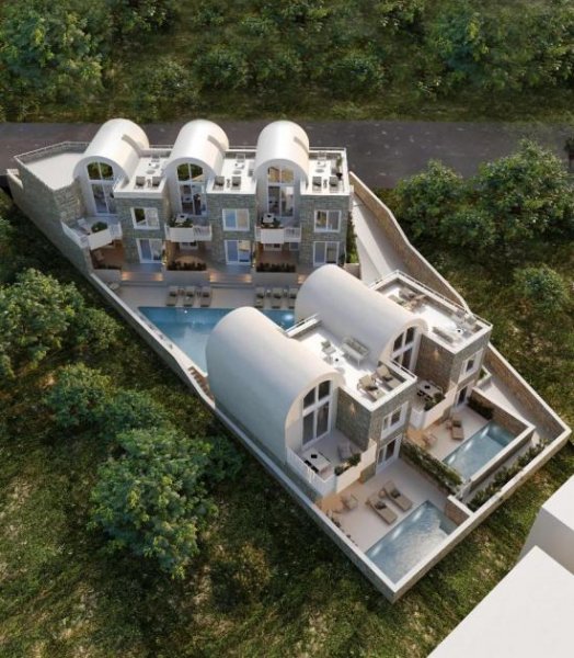 Kalyves Kreta, Kalyves: 150 Meter zum Meer - Luxusvilla mit Meerblick und privatem Pool in kleinem Komplex zu verkaufen Wohnung kaufen